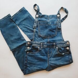 Cat & Jack Girls Denim Overalls in Blue